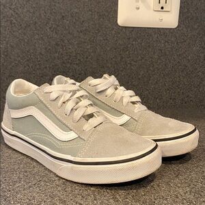 Vans Old School Grey Sneakers Size Kids 2.5